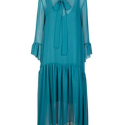 Abito Romantic Saint Tropez voile ottanio