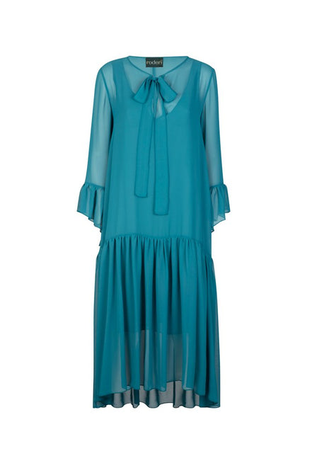 Abito Romantic Saint Tropez voile ottanio