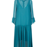 Abito Romantic Saint Tropez voile ottanio