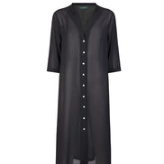Abito Ischia tecno chiffon nero