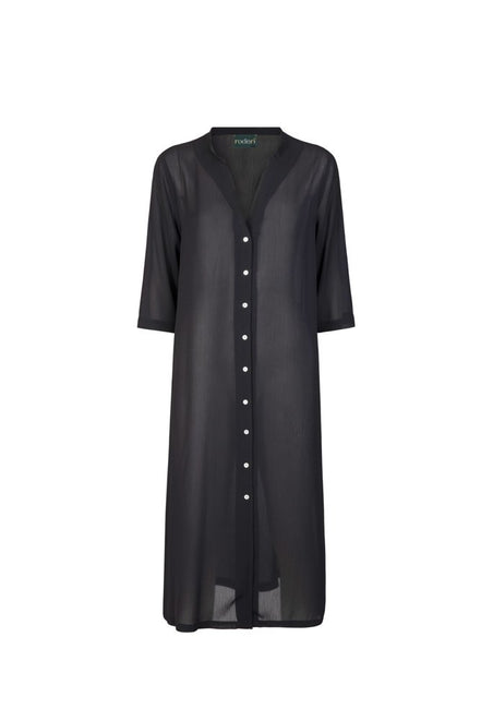 Abito Ischia tecno chiffon nero