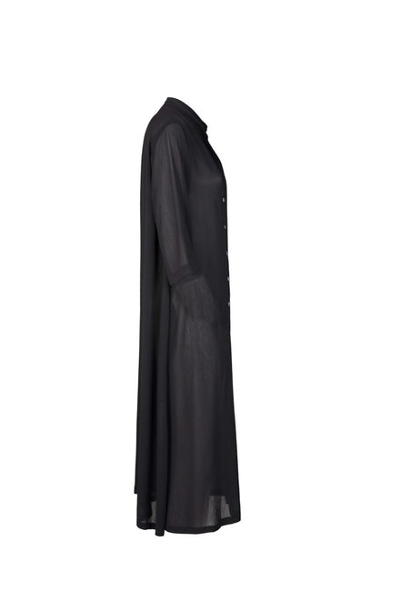 Abito Ischia tecno chiffon nero