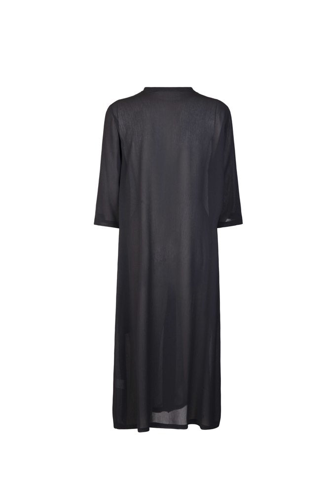 Abito Ischia tecno chiffon nero