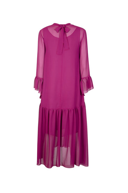 Abito Romantic Saint Tropez voile ciclamino