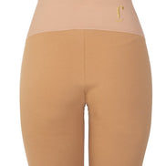 Panta Audrey cotone beige con baschina