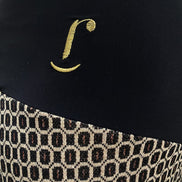 Panta Audrey jacquard lurex