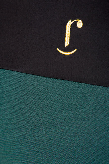Panta Milano verde con baschina