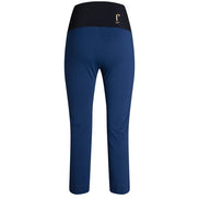 Panta BB cotone blu chiaro con baschina