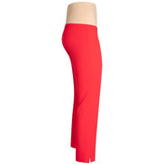 BB Trousers in Red Cotton with Baschina Waistband