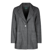 Berlin Jacket in Grey Prince of Wales Check