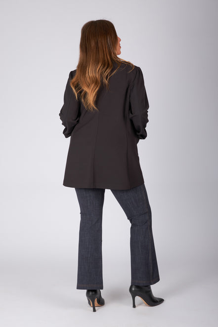 Blazer Berlin in crepe cady nero