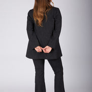 Blazer Berlin in punto milano nero delavè