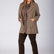 Blazer Berlin scozzese galles beige