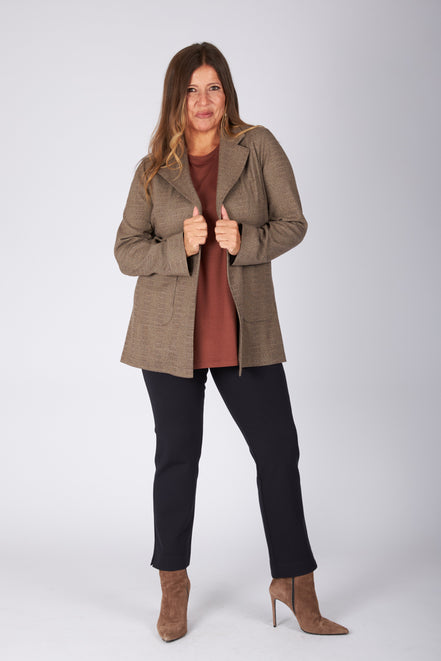 Blazer Berlin scozzese galles beige