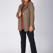 Blazer Berlin scozzese galles beige