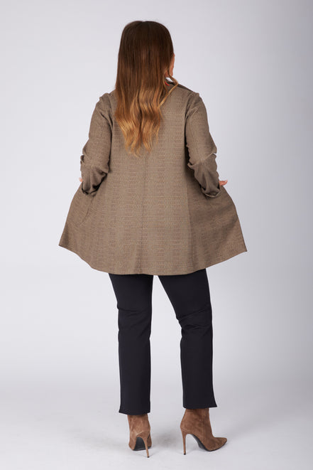 Blazer Berlin scozzese galles beige