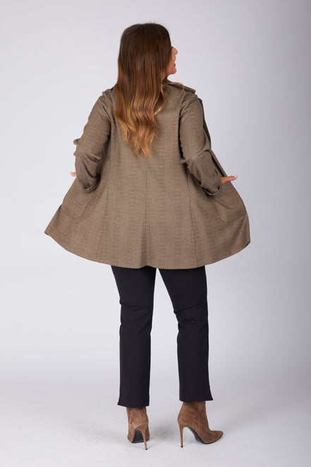Blazer Berlin scozzese galles beige