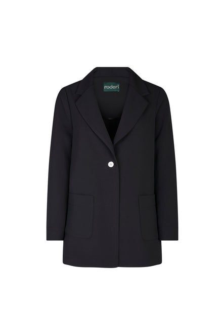 Blazer Berlin in crepe cady nero