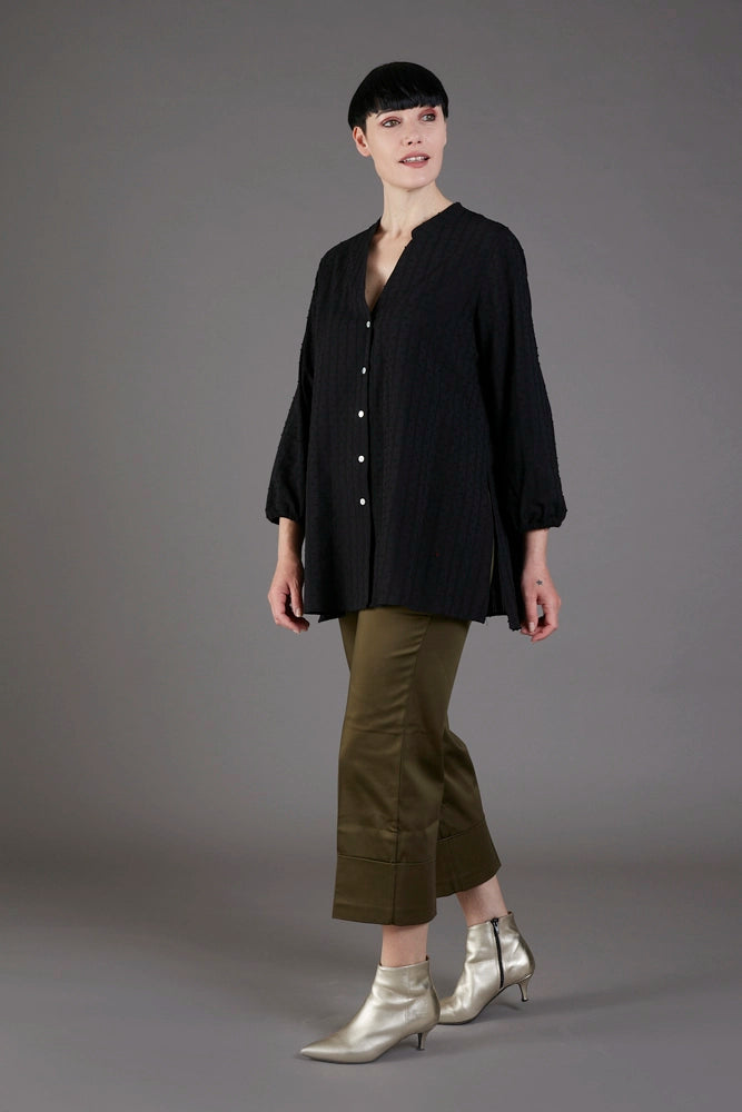 Panta Havana cotone militare con baschina