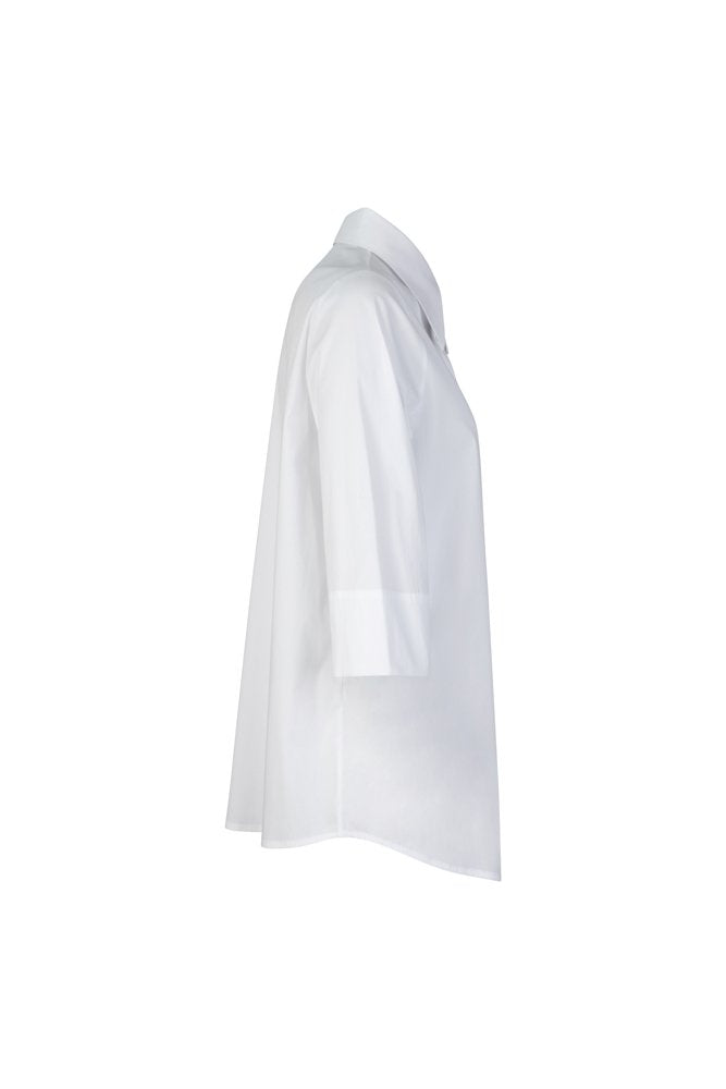 Camicia Milano cotone bianco