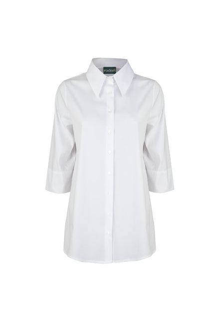 Camicia Milano cotone bianco