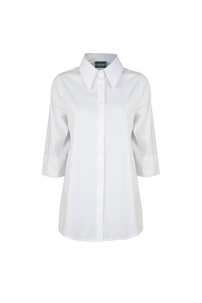 Camicia Milano cotone bianco