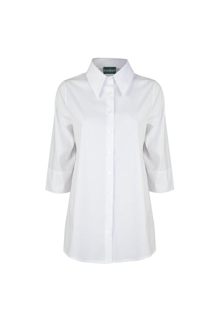 Camicia Milano cotone bianco