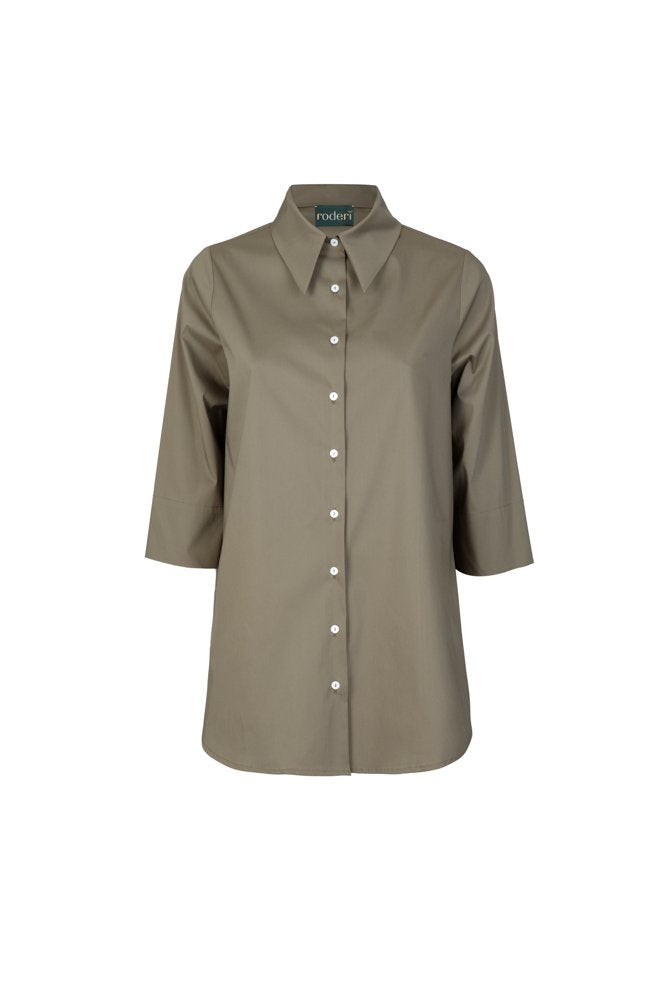 Camicia Milano cotone militare