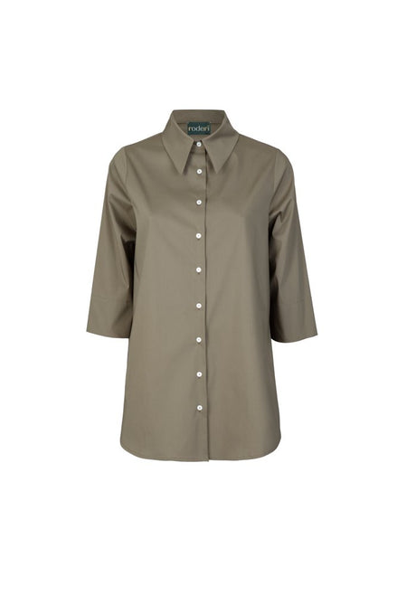 Camicia Milano cotone militare