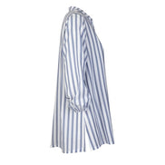Camicia Vulcano riga bianca blu