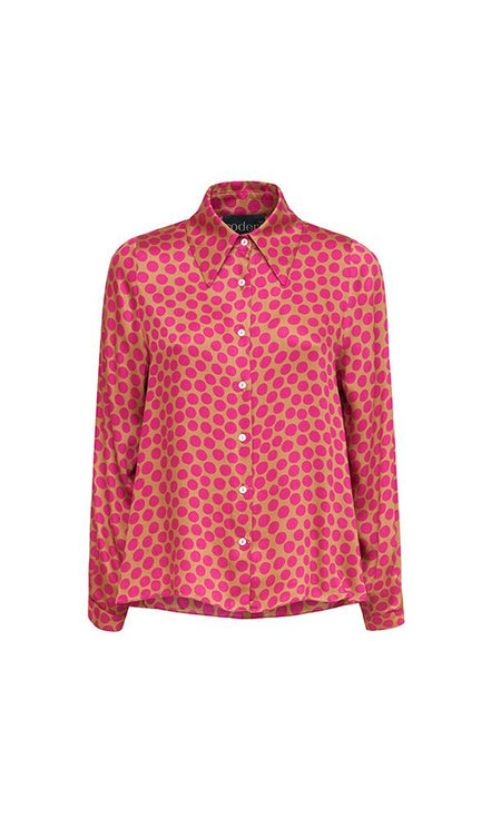 Camicia London poirone fuxia