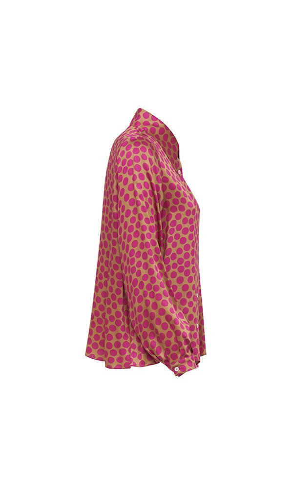 Camicia London poirone fuxia