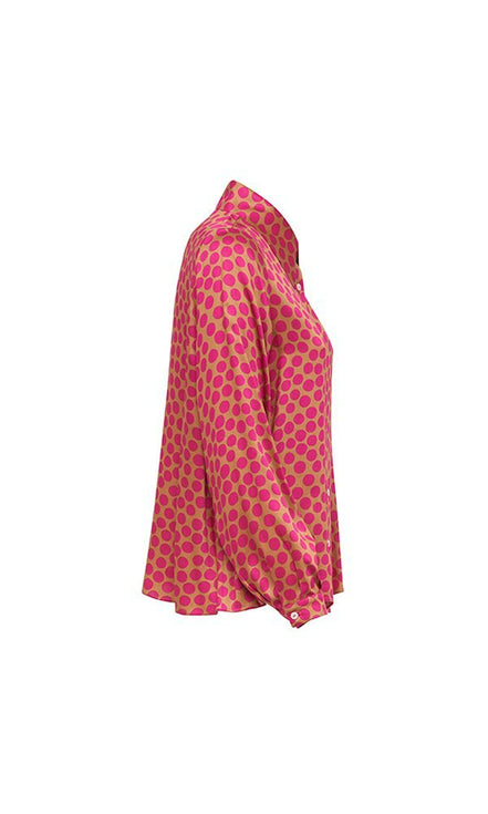 Camicia London poirone fuxia