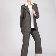 Camicia Emily in garza bianca