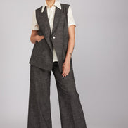 Camicia Emily in plumetis panna