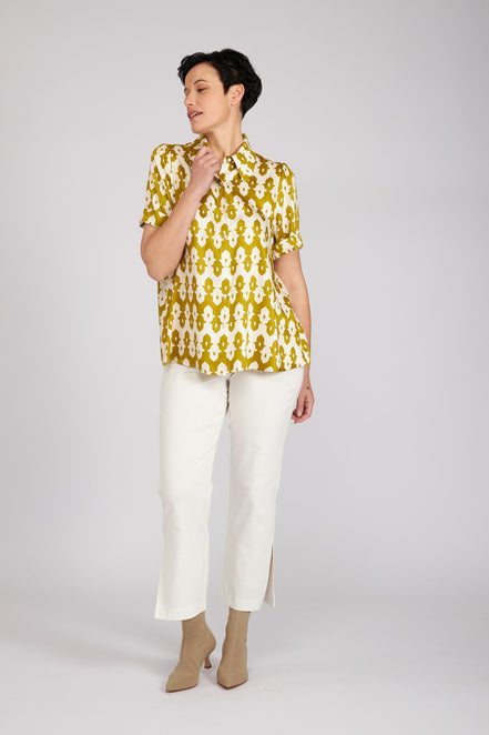 Camicia Emily in stampa optical