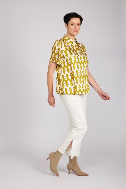 Camicia Emily in stampa optical