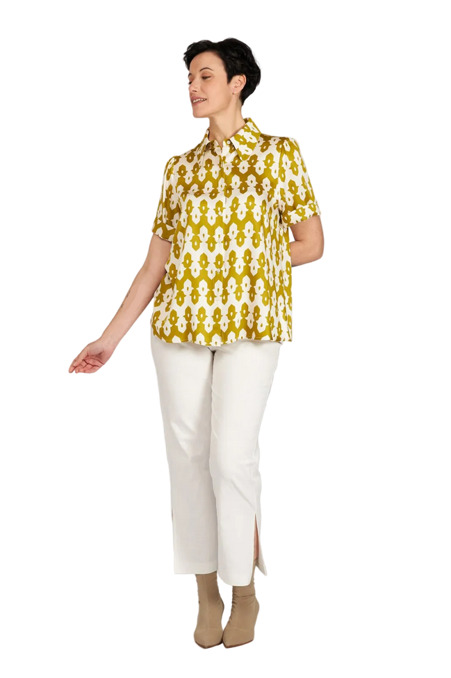 Camicia Emily in stampa optical