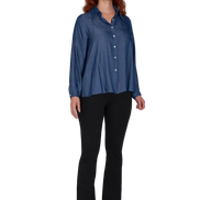 Camicia London in satin jeans