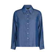 Camicia donna London in satin jeans