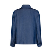 Camicia donna London in satin jeans