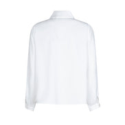 Camicia London techno satin latte