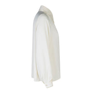Camicia London techno satin avorio