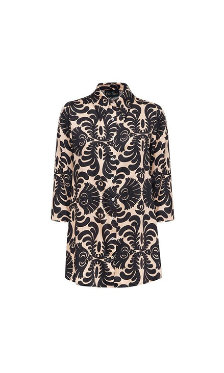 Camicia Milano disegno nero