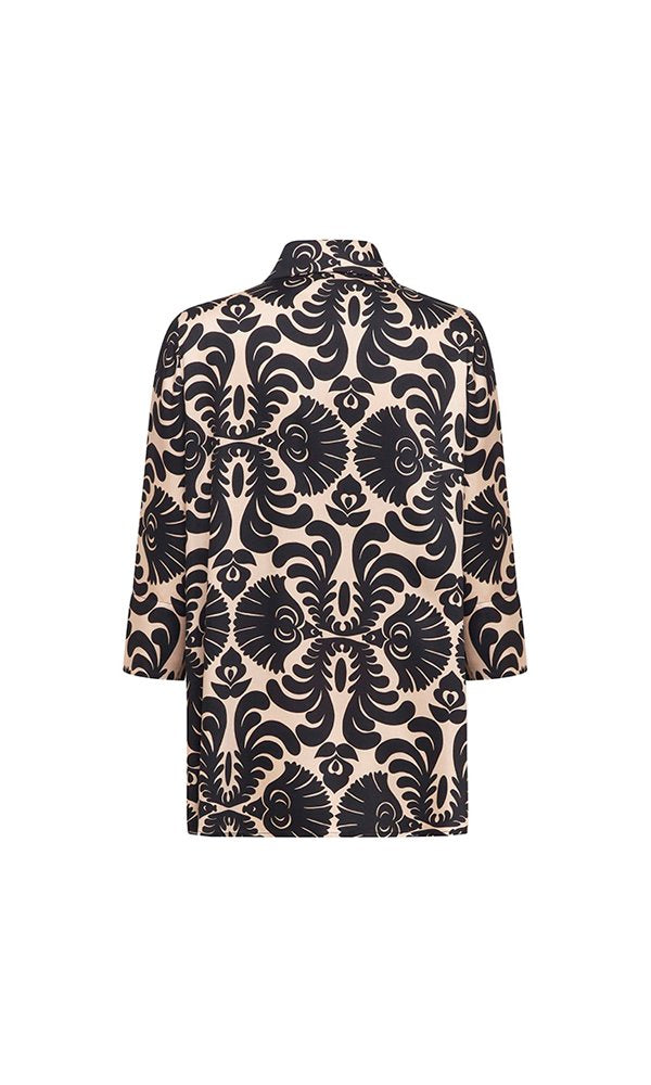 Camicia Milano disegno nero