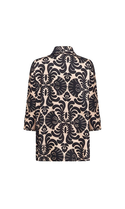 Camicia Milano disegno nero