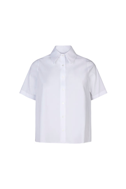 Camicia Torino bianca cotone elasticizzato