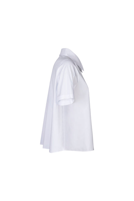 Camicia Torino bianca cotone elasticizzato