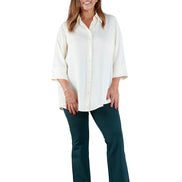 Camicia Milano techno satin avorio