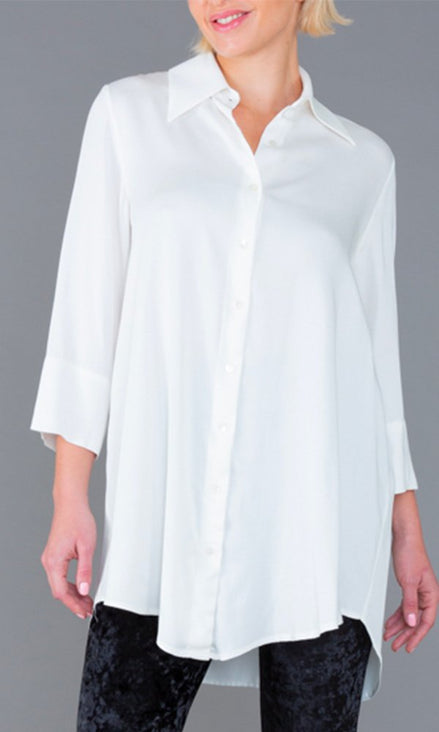 Camicia Milano over bianca